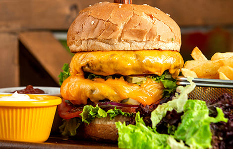 Northfield Fry Takeaway Edinburgh Cheese 'n' Burger 